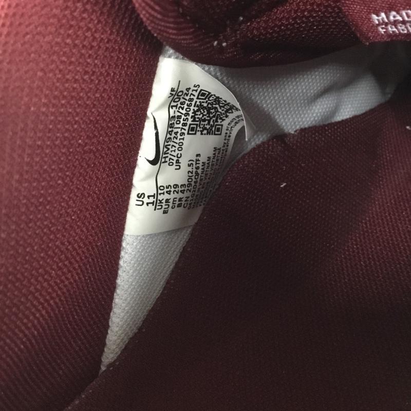 ナイキ NIKE スニーカー スニーカー HM9483-100 AIR FORCE 1 07 LV8 29cm 箱有 29.0cm ロゴ、文字 白 / ホワイト / X ボルドー / ボルドー /  メンズ USED 古着 中古 10132562