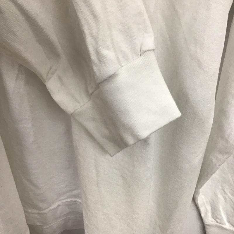 ロサンゼルスアパレル LOS ANGELES APPAREL カットソー 長袖 長袖カットソー 無地カットソー クルーネック XL 無地 白 / ホワイト /  メンズ USED 古着 中古 10149959