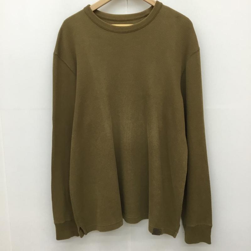 フィルソン FILSON GARMENT カットソー 長袖 M 無地 カーキ / カーキ /  メンズ USED 古着 中古 10134794