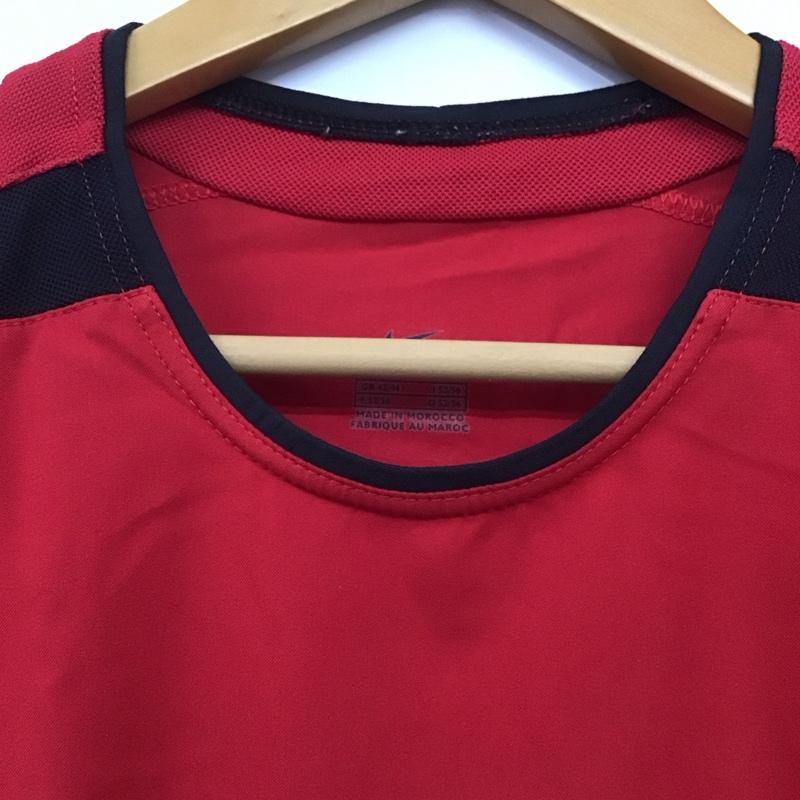 ナイキ NIKE カットソー 半袖 半袖カットソー ユニフォーム スポーツウェア L ロゴ、文字 赤 / レッド /  メンズ USED 古着 中古 10145288