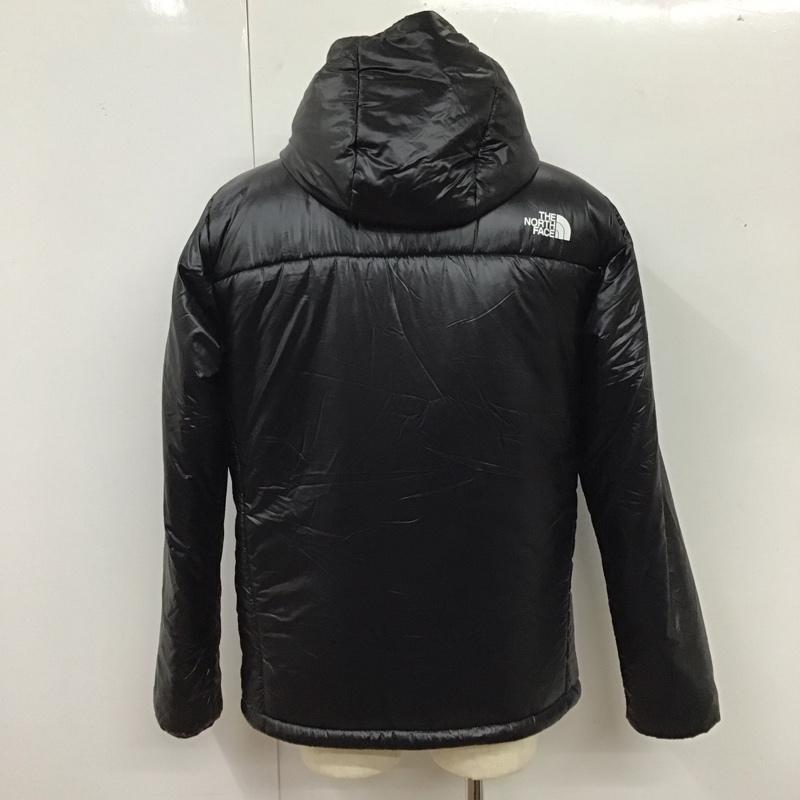 ザノースフェイス THE NORTH FACE ジャケット、上着 ジャンパー、ブルゾン ny81408z ダウンジャケット ジップアップジャケット アウター L ロゴ、文字 黒 / ブラック /  メンズ USED 古着 中古 10119152