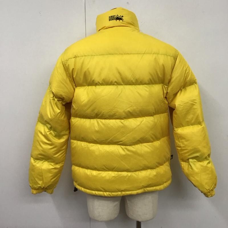 ファーストダウン FIRST DOWN ジャケット、上着 ダウンジャケット 740050 M 無地 黒 / ブラック /  メンズ USED 古着 中古 10119768