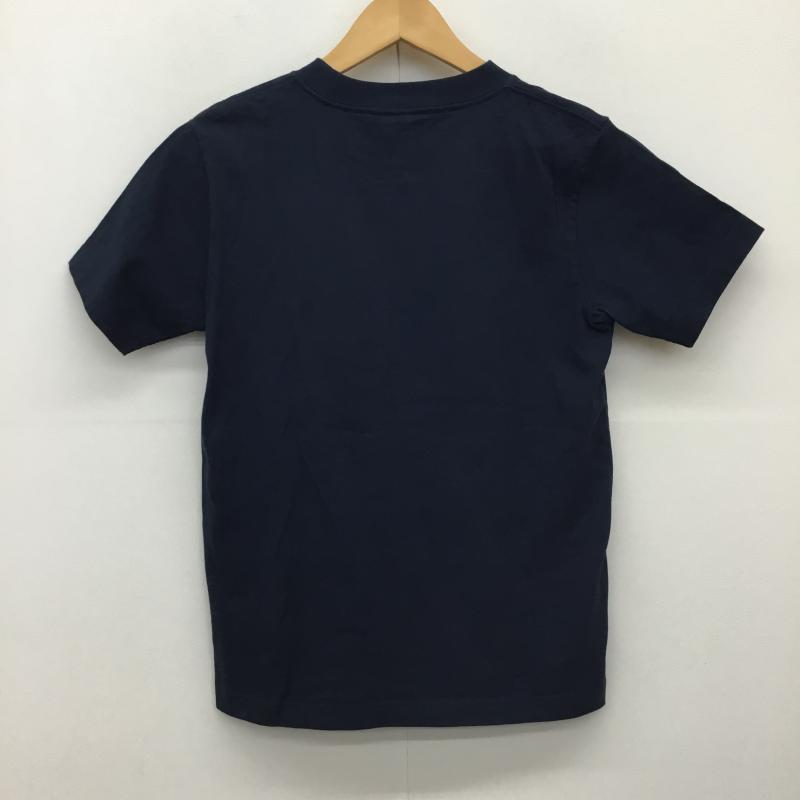 チャンピオン Champion Tシャツ 半袖 C8-M30B XS ロゴ、文字 紺 / ネイビー /  レディース USED 古着 中古 10141336