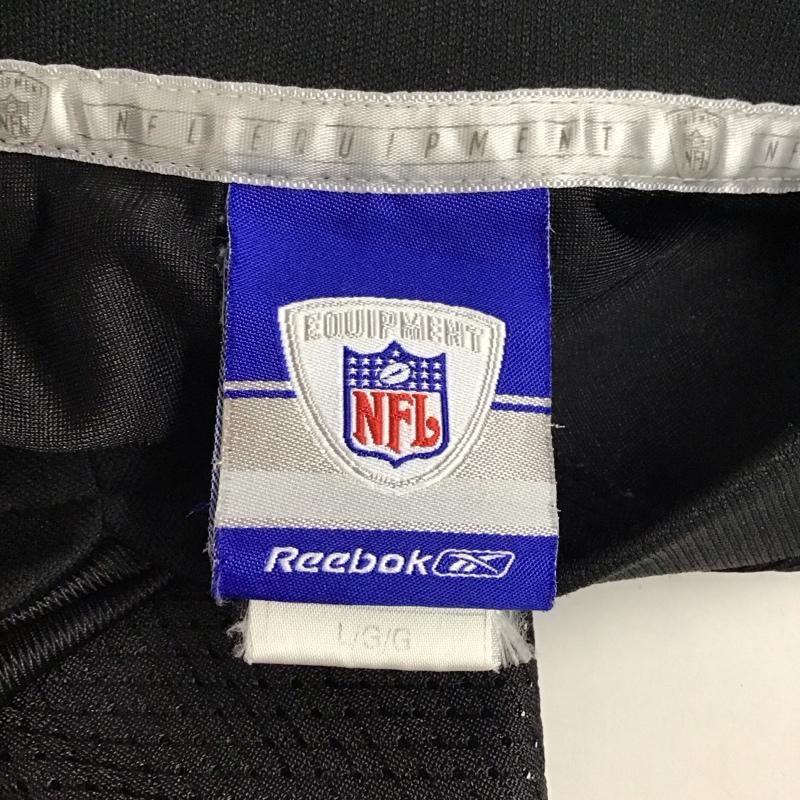 リーボック Reebok カットソー 半袖 半袖カットソー プリントTシャツ Vネックカットソー ユニフォーム L ロゴ、文字 黒 / ブラック /  メンズ USED 古着 中古 10120633