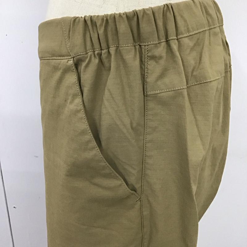モンベル mont-bell ボトムス ボトムス 1105476 ストレッチO.D.ニッカ トレッキング用パンツ L ロゴ、文字 ベージュ / ベージュ /  レディース USED 古着 中古 10120414
