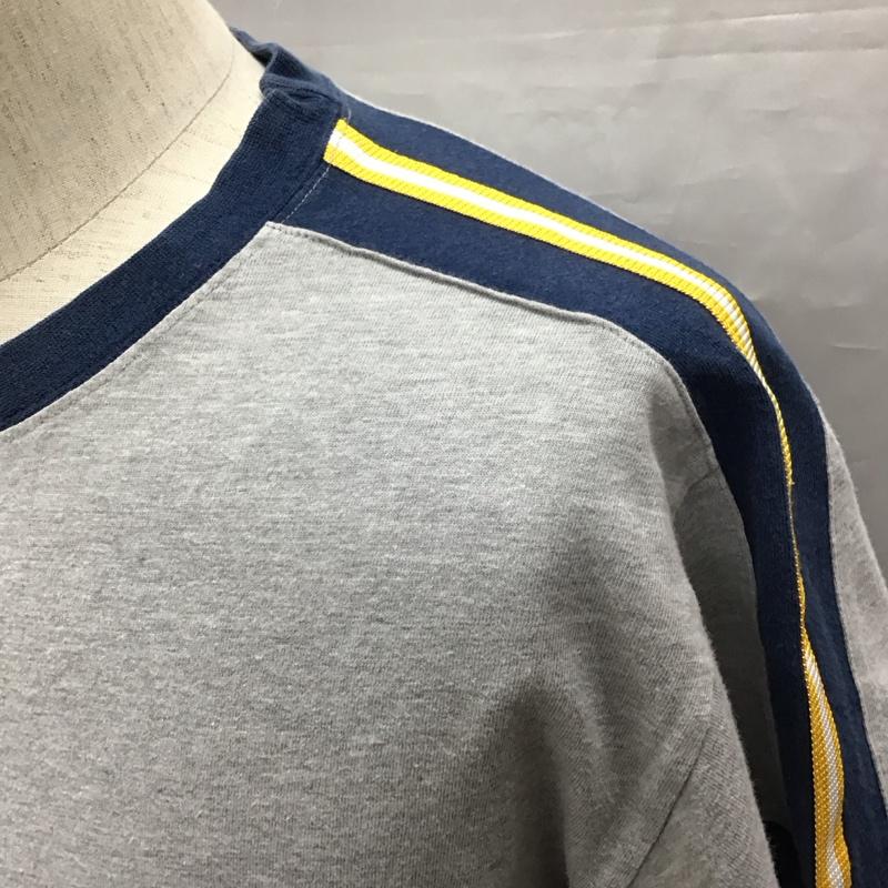 チャンピオン Champion Tシャツ 半袖 CM1031 M ワンポイント 灰 / グレー / X 紺 / ネイビー / X 黄 / イエロー /  メンズ USED 古着 中古 10117027