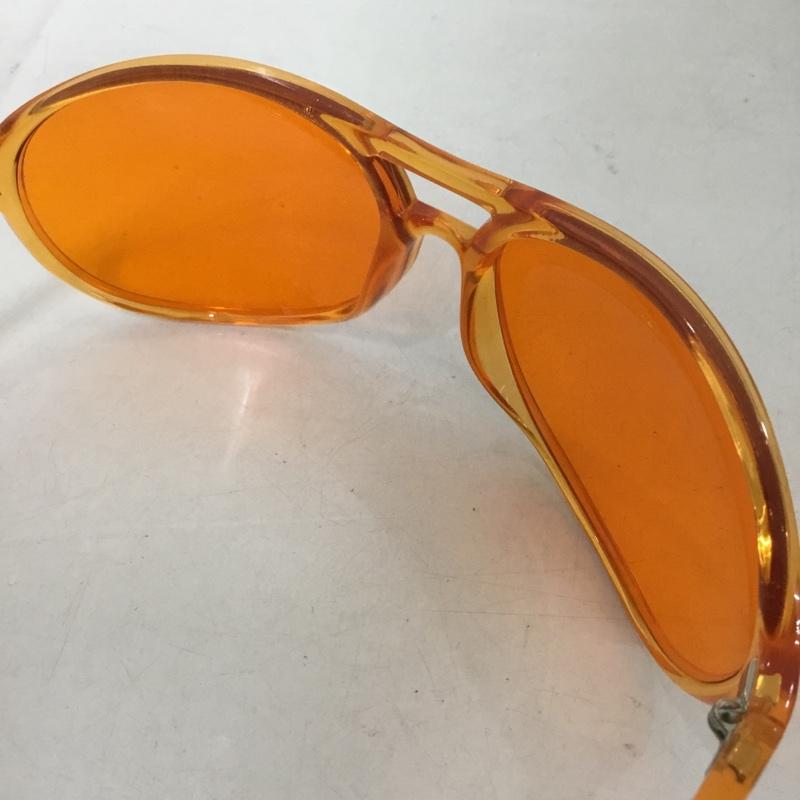 ブラックフライズ BLACK FLYS めがね・サングラス サングラス FLYWAY PATROL FLY BY NIGHT ケース付き ロゴ、文字 橙 / オレンジ /  メンズ USED 古着 中古 10141899