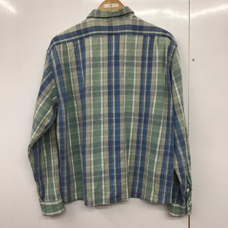 ダブルアールエル ラルフローレン RRL RALPH LAUREN シャツ、ブラウス 長袖 長袖シャツ チェックシャツ カラーシャツ 90s M チェック マルチカラー / マルチカラー /  メンズ USED 古着 中古 10140783