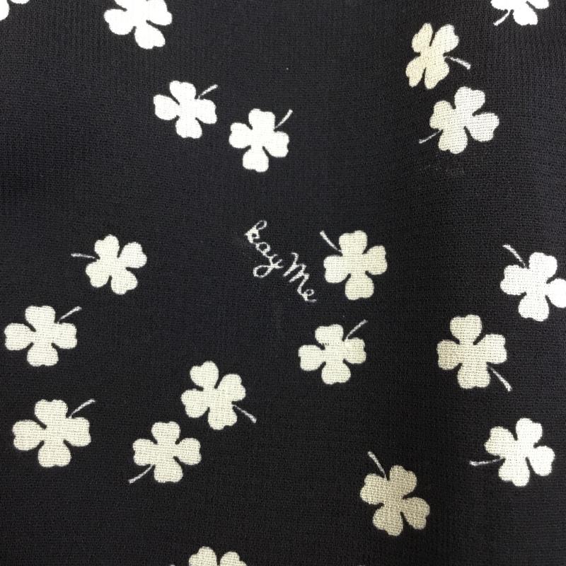 ケイミー kay me スカート ロングスカート 2 総柄 黒 / ブラック / X 白 / ホワイト /  レディース USED 古着 中古 10129972