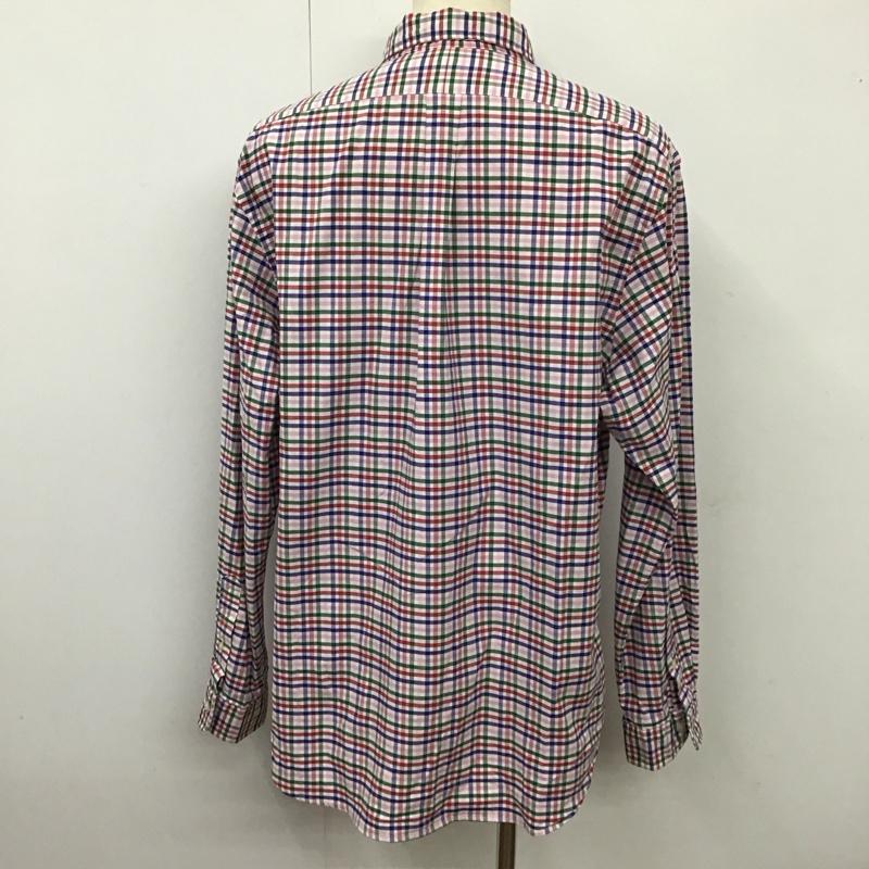 ラルフローレン RALPHLAUREN シャツ、ブラウス 長袖 長袖シャツ カラーシャツ ポケットシャツ 長袖カットソー チェックシャツ XXL チェック マルチカラー / マルチカラー /  メンズ USED 古着 中古 10114642