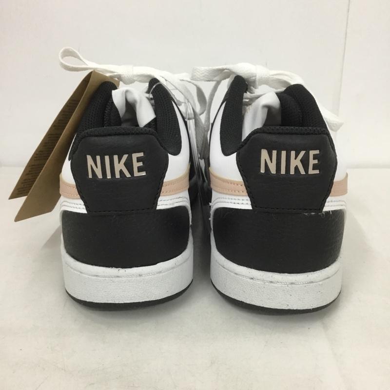 ナイキ NIKE スニーカー スニーカー DH3158 009 W COURT VISION LOW NN 25cm 箱有 25.0cm ロゴ、文字 白 / ホワイト / X 黒 / ブラック / X 桃 / ピンク /  レディース USED 古着 中古 10139932
