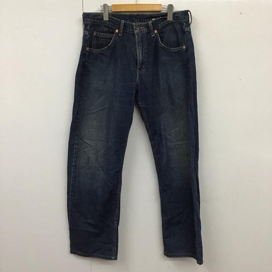 リーバイストラウスアンドコー Levi Strauss & co. パンツ デニム、ジーンズ デニムパンツ ストレートパンツ ワイドパンツ カジュアルパンツ 35インチ 無地 インディゴ / インディゴ /  メンズ USED 古着 中古 10124010