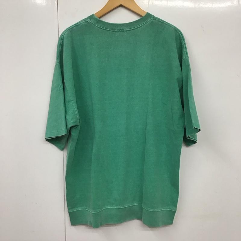 フルーツオブザルーム FRUIT OF THE LOOM Tシャツ 半袖 半袖カットソー 無地Tシャツ クルーネックカットソー XL 無地 緑 / グリーン /  メンズ USED 古着 中古 10131498