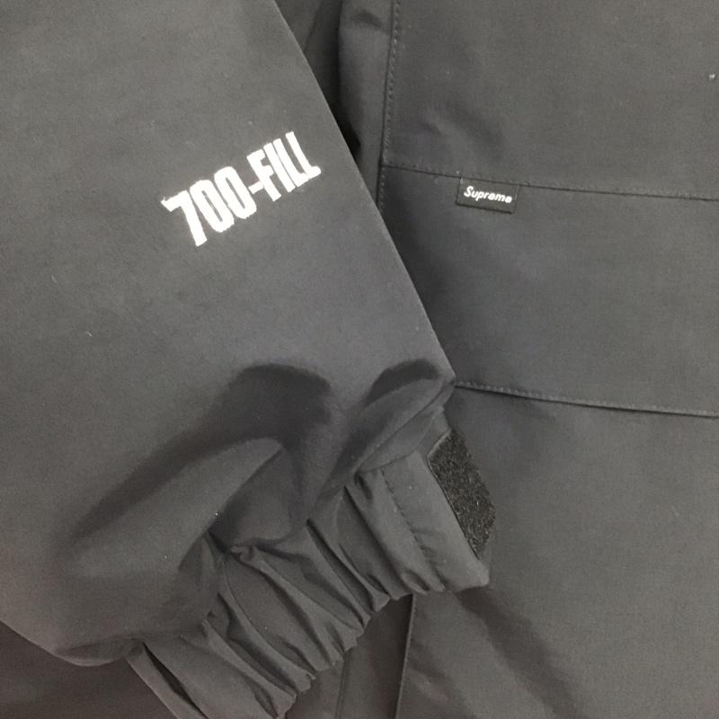 シュプリーム Supreme ジャケット、上着 ダウンジャケット 18AW GORE-TEX 700-Fill Down Parka M ロゴ、文字 黒 / ブラック /  メンズ USED 古着 中古 10138063