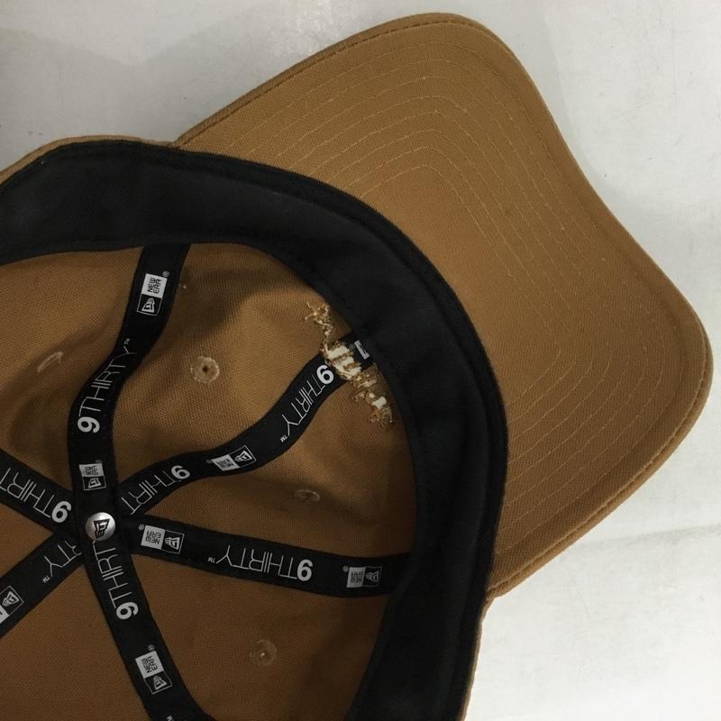ニューエラ NEW ERA 帽子 キャップ 9THIRTY 出口 夏希 twilight moon ロゴ、文字 茶 / ブラウン /  レディース USED 古着 中古 10149465