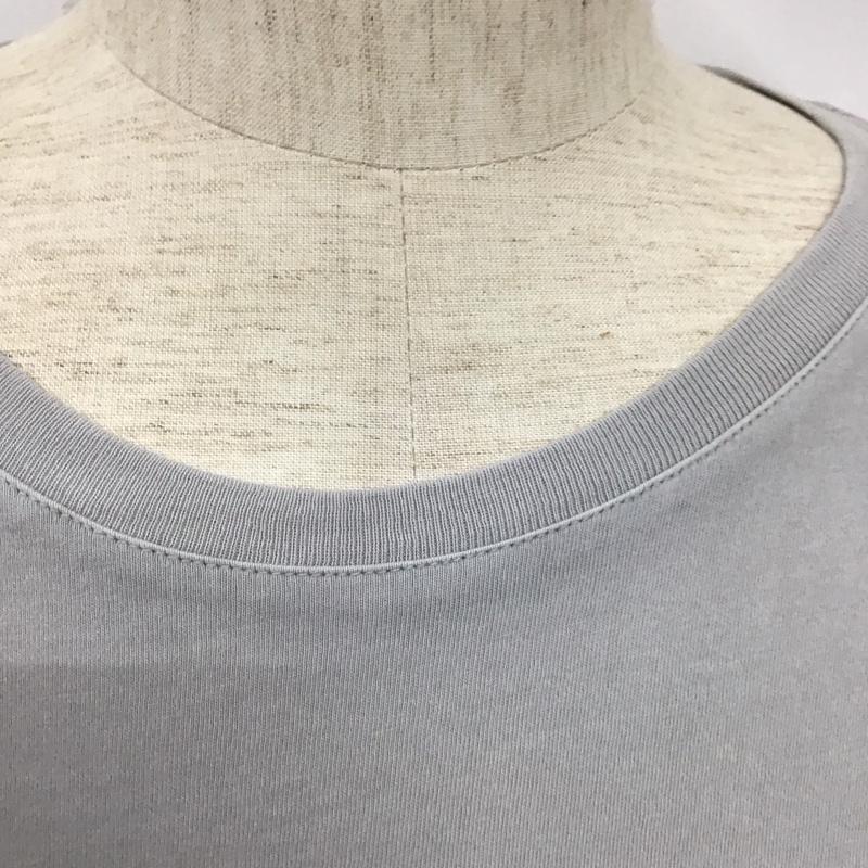 ティーシーエスエス TCSS Tシャツ 半袖 クルーネック ロゴ M プリント 灰 / グレー /  メンズ USED 古着 中古 10107535