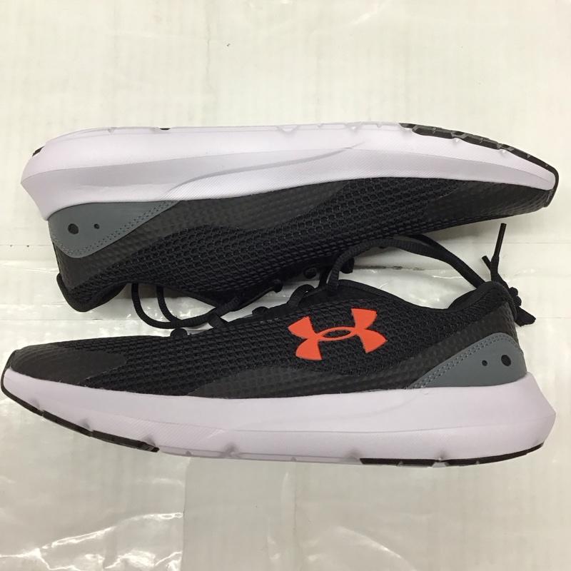 アンダーアーマー UNDER ARMOUR スニーカー スニーカー 3024883-006 27cm 27.0cm ロゴ、文字 黒 / ブラック / X 白 / ホワイト / X 赤 / レッド /  メンズ USED 古着 中古 10118858