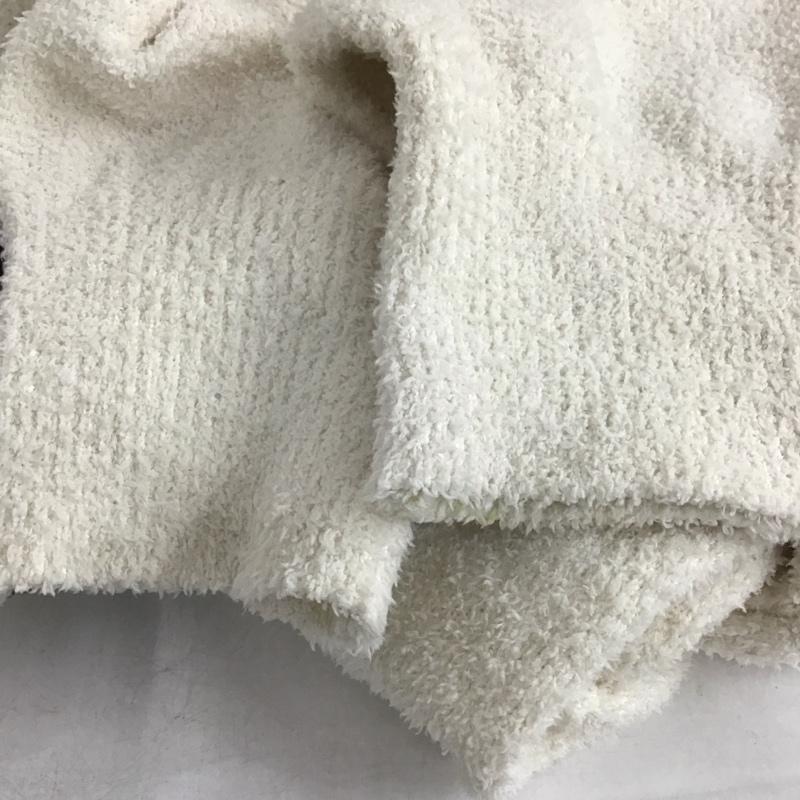 ジェントロテディ GENTLO TEDY ニット、セーター 長袖 M ロゴ、文字 白 / ホワイト /  メンズ USED 古着 中古 10144666