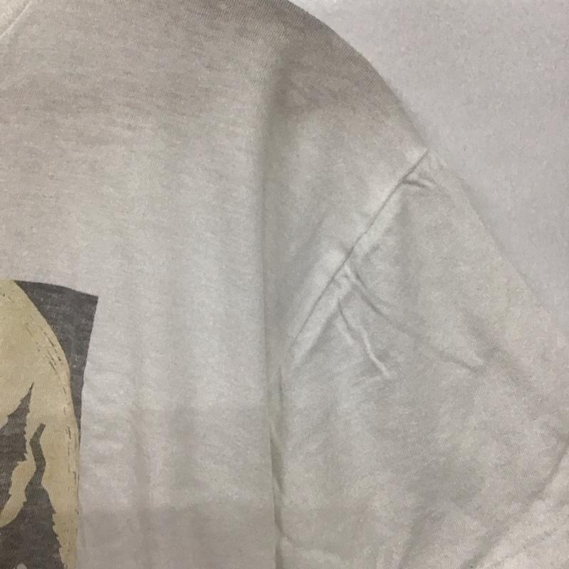 古着 USED Tシャツ 半袖 半袖カットソー プリントTシャツ クルーネックカットソー 90s M プリント 白 / ホワイト /  メンズ USED 古着 中古 10136230