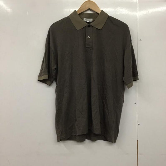 ビューティアンドユースユナイテッドアローズ BEAUTY&YOUTH UNITED ARROWS ポロシャツ 半袖 半袖ポロシャツ カラーシャツ 半袖カットソー L 無地 カーキ / カーキ /  メンズ USED 古着 中古 10142587