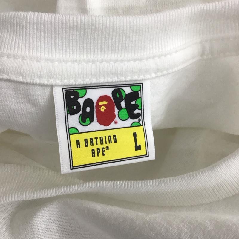 アベイシングエイプ A BATHING APE Tシャツ 半袖 UNION 30 YEAR UNION × BAPE® 30TH TEE L メンズ USED 古着 中古 10107996