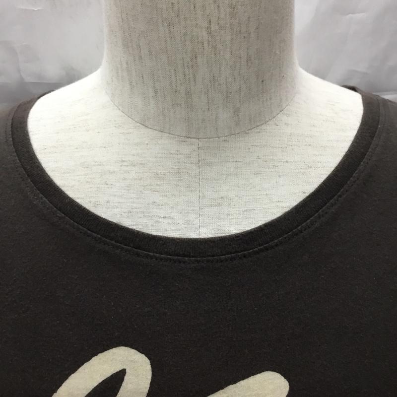 ティーシーエスエス TCSS Tシャツ 半袖 半袖カットソー プリントTシャツ クルーネックカットソー XL プリント 灰 / グレー /  メンズ USED 古着 中古 10114592