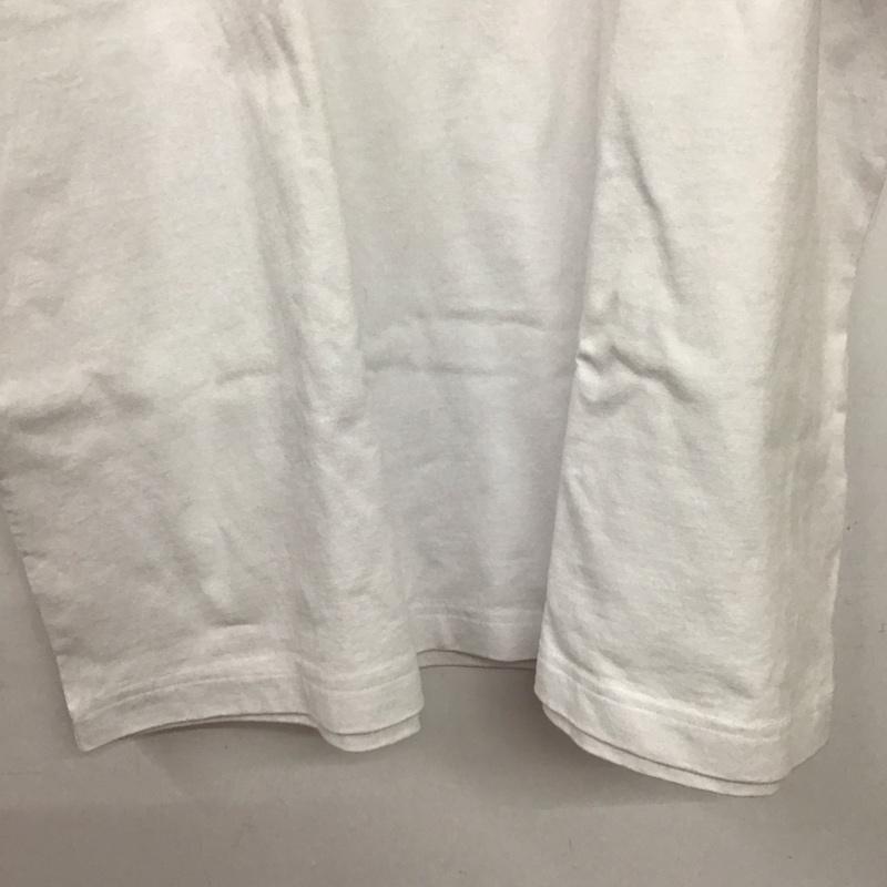 チャンピオン Champion Tシャツ 半袖 半袖カットソー プリントTシャツ クルーネックカットソー XL ロゴ、文字 白 / ホワイト /  メンズ USED 古着 中古 10149608