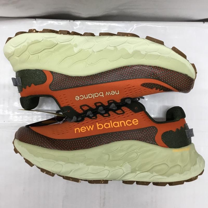 ニューバランス New Balance スニーカー スニーカー MTMORCO3 FRESH FOAM 27cm 箱有 27.0cm ロゴ、文字 橙 / オレンジ / X カーキ / カーキ /  メンズ USED 古着 中古 10106294