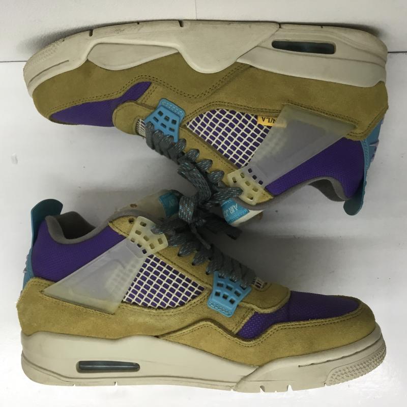 ナイキ NIKE スニーカー スニーカー UNION ユニオン AIR JORDAN 4 RETRO SPエア ジョーダン 4 レトロ DJ5718-300 26.0cm ロゴ、文字 マルチカラー / マルチカラー /  メンズ USED 古着 中古 10107076