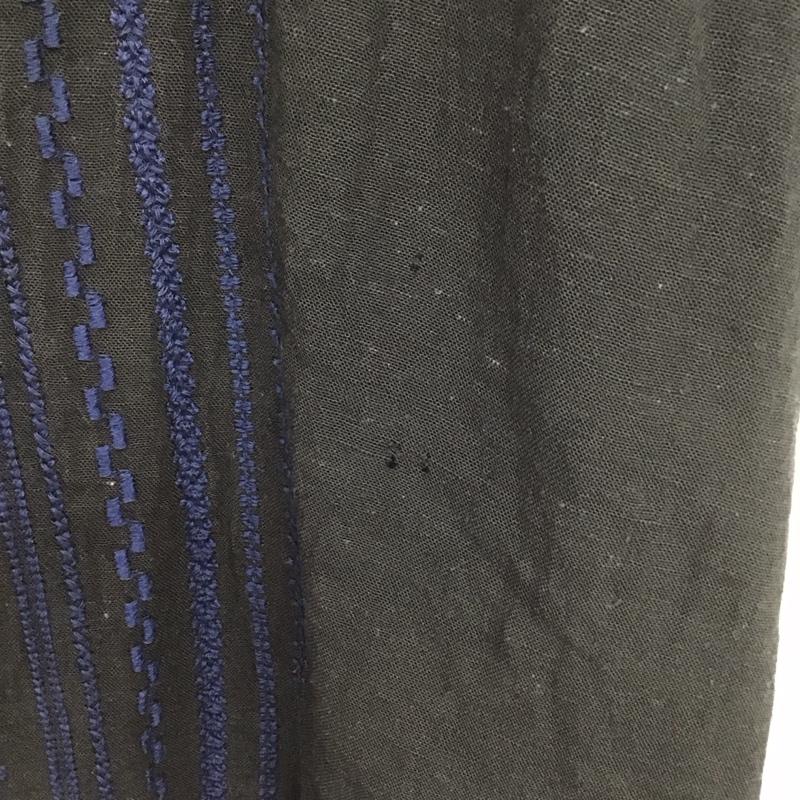 フリークスストア FREAK S STORE シャツ、ブラウス 半袖 半袖シャツ 刺繍シャツ カラーシャツ M 刺繍 黒 / ブラック /  メンズ USED 古着 中古 10132799