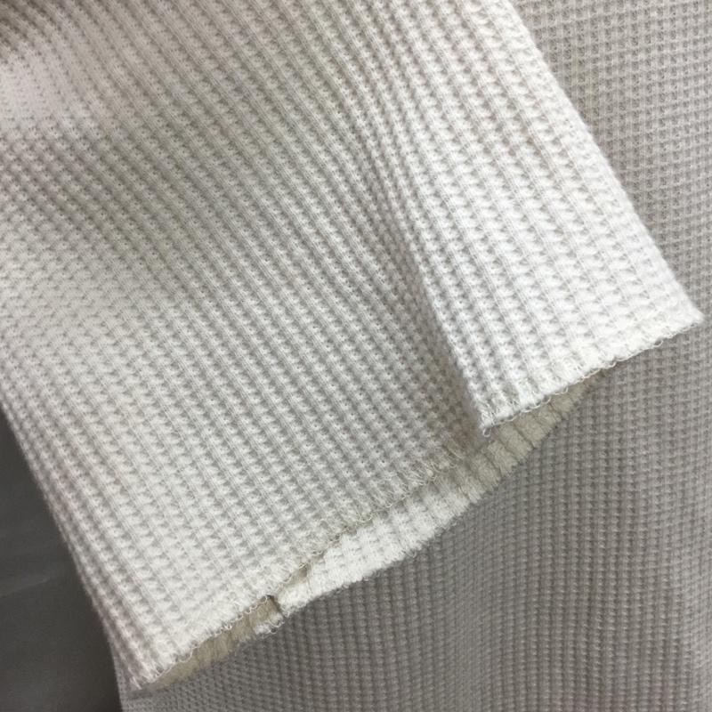 センスオブプレイスバイアーバンリサーチ SENSE OF PLACE by URBAN RESEARCH カットソー 半袖 AA65-11A030 ワッフル サーマル L 無地 アイボリー / アイボリー /  メンズ USED 古着 中古 10116084