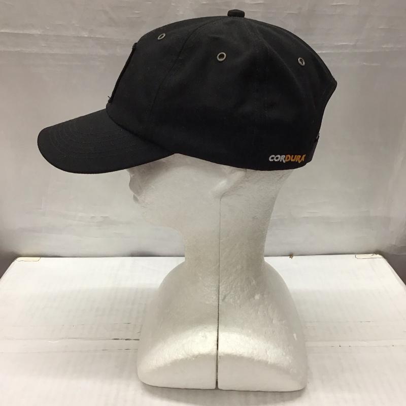 シュプリーム Supreme 帽子 キャップ 21AW コーデュラ テフロンラベル 6パネルキャップ ロゴ、文字 黒 / ブラック /  メンズ USED 古着 中古 10120226