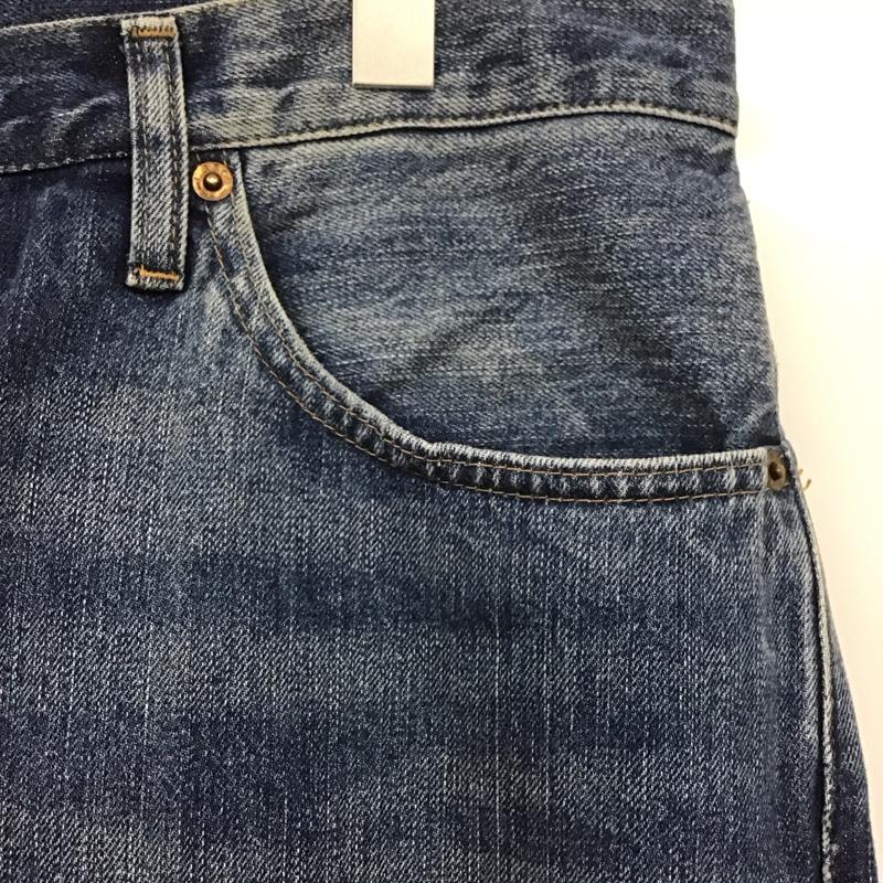 リーバイストラウスアンドコー Levi Strauss & co. パンツ デニム、ジーンズ デニムパンツ ストレートパンツ ワイドパンツ カジュアルパンツ 36 無地 インディゴ / インディゴ /  メンズ USED 古着 中古 10108637