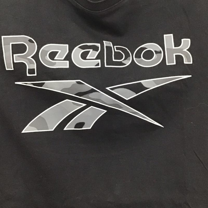 リーボック Reebok Tシャツ 半袖 HE8176 アイデンティティビッグロゴTシャツ 半袖カットソー スポーツウェア M ロゴ、文字 黒 / ブラック /  メンズ USED 古着 中古 10135621
