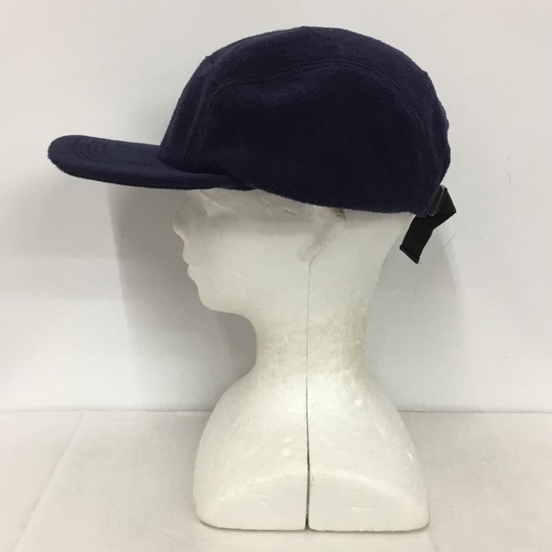 ブルックスブラザーズ BROOKS BROTHERS 帽子 キャップ ポリエステル フリース GFロゴ ジェットキャップ ワンポイント 紺 / ネイビー /  メンズ USED 古着 中古 10144843