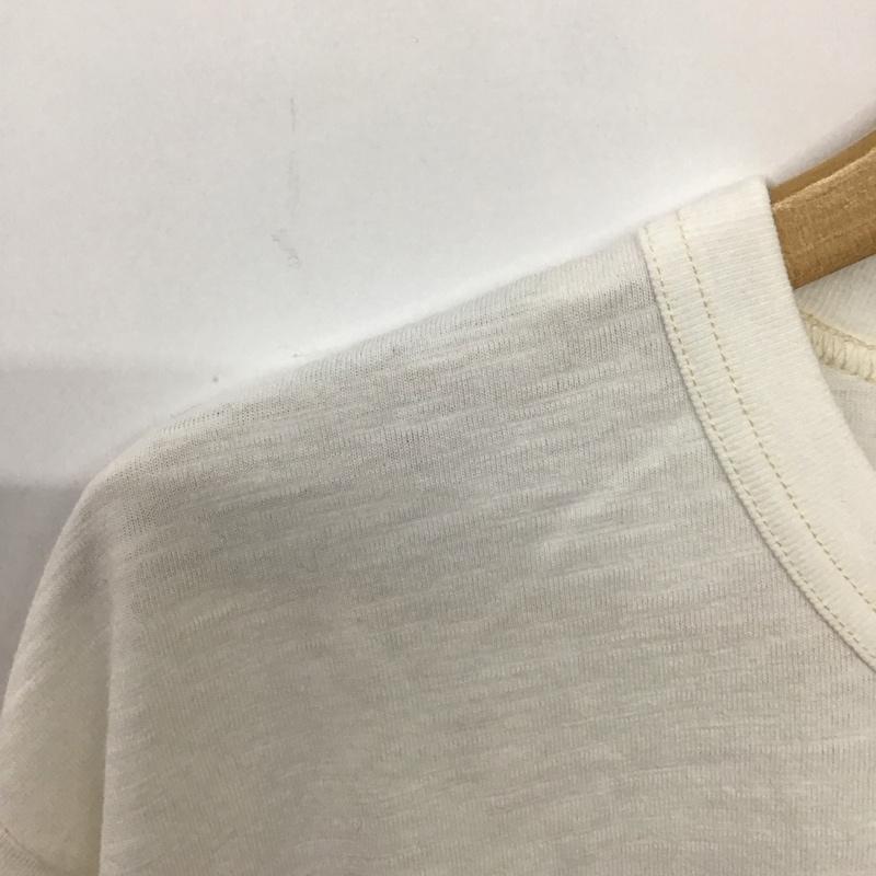 フリーホイーラーズ FREEWHEELERS Tシャツ 半袖 半袖カットソー プリントTシャツ クルーネックカットソー XL プリント 白 / ホワイト /  メンズ USED 古着 中古 10139309