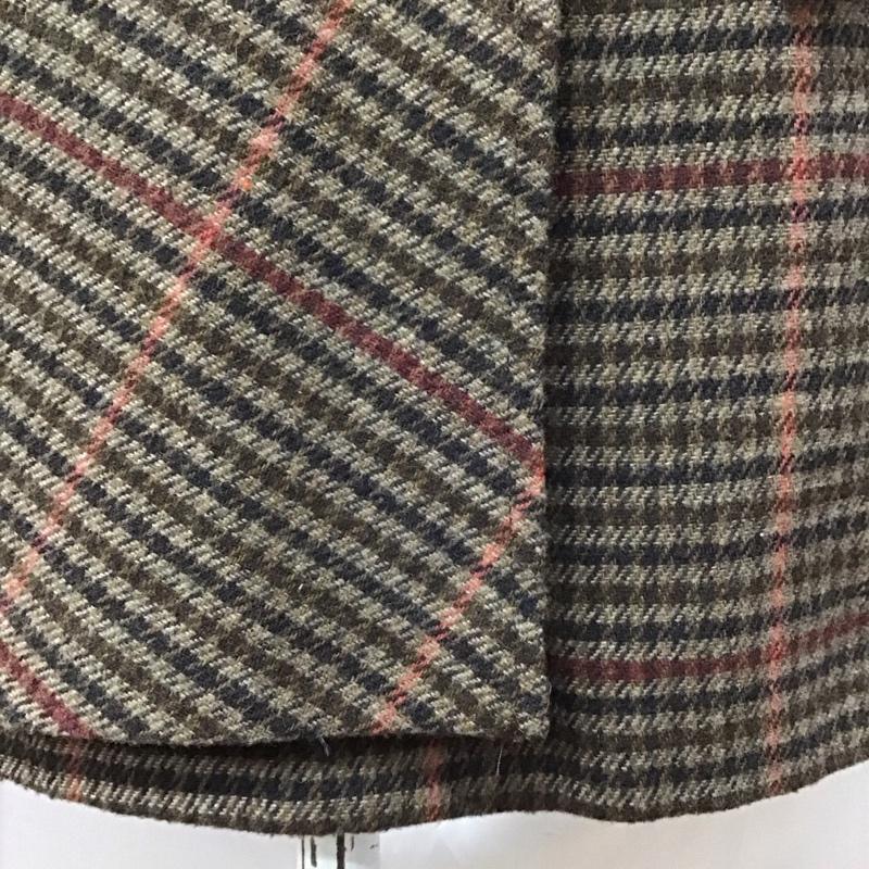 エモダ EMODA スカート ミニスカート 041850830401-01 WRAP TIE CHECK SK M チェック 茶 / ブラウン / X 黒 / ブラック / X 赤 / レッド /  レディース USED 古着 中古 10115406
