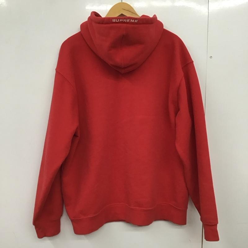 シュプリーム Supreme パーカー 長袖 SS21 SupremeNikeHalfZipHoodedSweatshirt ナイキパーカー L ロゴ、文字 赤 / レッド /  メンズ USED 古着 中古 10147378