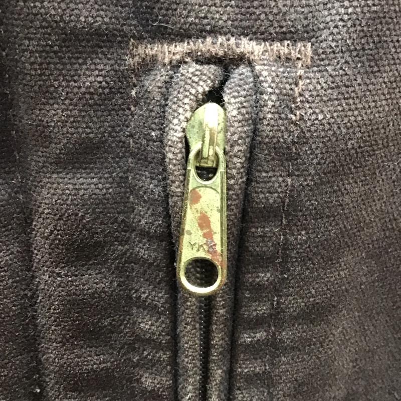 カーハート Carhartt ジャケット、上着 ジャンパー、ブルゾン ジップアップジャケット ジャンパー ジャケット カジュアルジャケット アウター XXL 無地 茶 / ブラウン /  メンズ USED 古着 中古 10120527