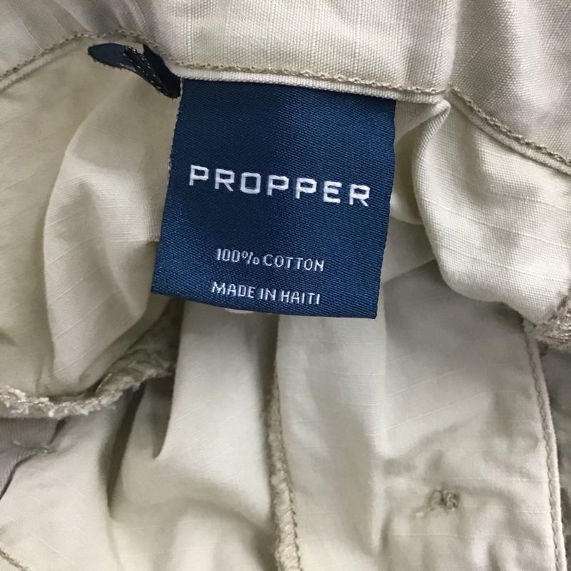 プロッパー PROPPER ボトムス ボトムス 21-030-610-0084-1-0 カーゴパンツ タグ付き L 無地 ベージュ / ベージュ /  メンズ USED 古着 中古 10122168
