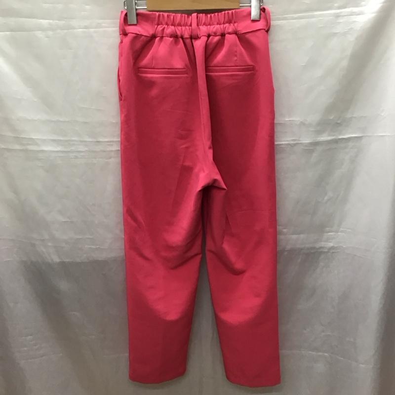 アズールバイマウジー AZUL BY MOUSSY パンツ スラックス 250GSB31-095C VENUS TAPERED PANTS S 無地 桃 / ピンク /  レディース USED 古着 中古 10115869