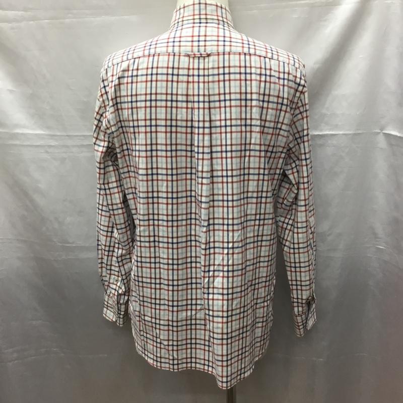 ニューヨーカー NEWYORKER シャツ、ブラウス 長袖 長袖シャツ カラーシャツ ポケットシャツ 長袖カットソー チェックシャツ L チェック マルチカラー / マルチカラー /  メンズ USED 古着 中古 10115118