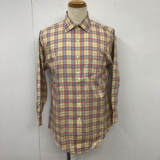 ブルックスブラザーズ BROOKS BROTHERS シャツ、ブラウス 長袖 長袖シャツ カラーシャツ ポケットシャツ 長袖カットソー チェックシャツ M チェック マルチカラー / マルチカラー /  メンズ USED 古着 中古 10112774