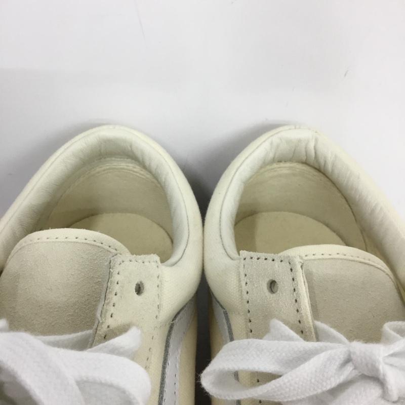 バンズ VANS スニーカー スニーカー 507452 28cm ローカット old skool 箱有 28.0cm 無地 白 / ホワイト / X オフホワイト / オフホワイト /  メンズ USED 古着 中古 10139948