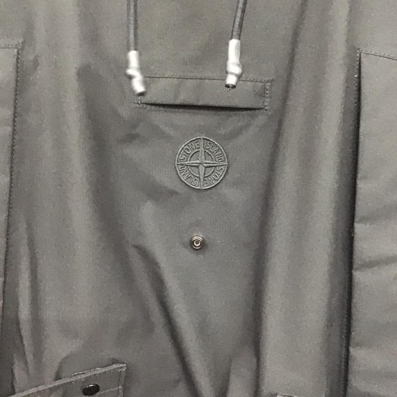 ストーンアイランド STONE ISLAND ジャケット、上着 ジャケット、ブレザー 7515711g2 コート ゴアテックス プルオーバージャケット S ロゴ、文字 黒 / ブラック /  メンズ USED 古着 中古 10142116