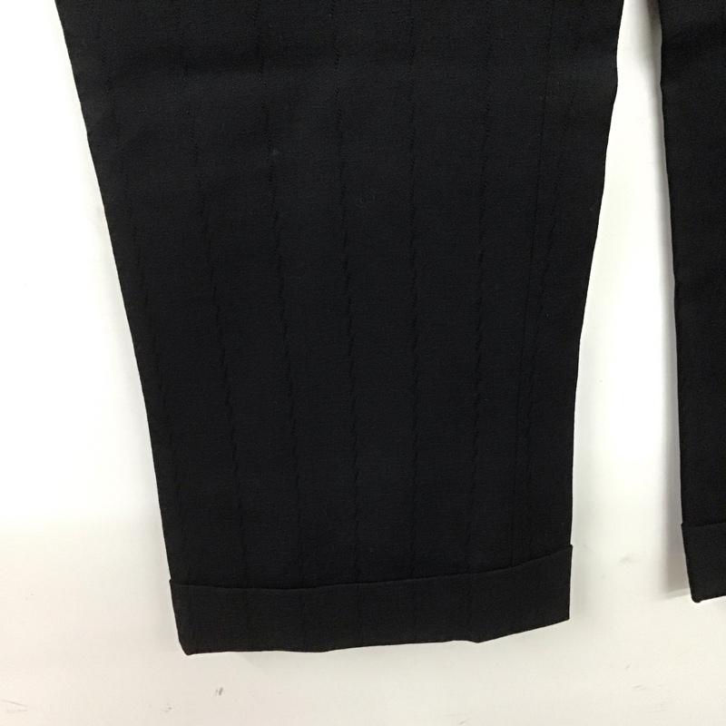 古着 USED パンツ スラックス スラックスパンツ ワイドパンツ 古着 総柄 黒 / ブラック /  メンズ USED 古着 中古 10149211