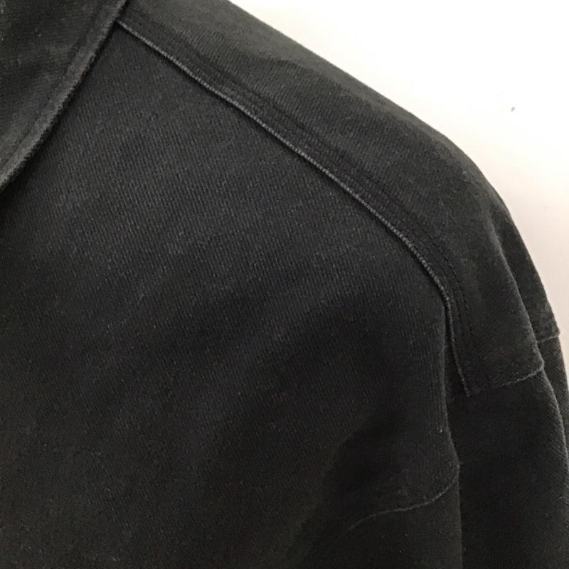 ディッキーズ Dickies ジャケット、上着 ジャケット、ブレザー ジップアップジャケット ジャンパー デニムジャケット カジュアルジャケット M 無地 黒 / ブラック /  メンズ USED 古着 中古 10116533
