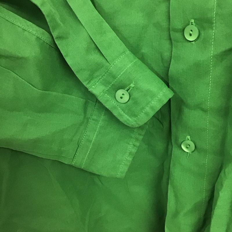 オーシバル ORCIVAL シャツ、ブラウス 長袖 無地 緑 / グリーン /  レディース USED 古着 中古 10144054