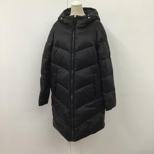 トミーヒルフィガー TOMMY HILFIGER コート ダウンコート M 無地 黒 / ブラック /  レディース USED 古着 中古 10107324