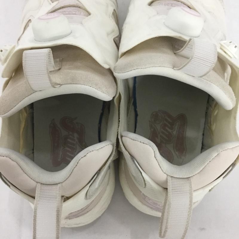リーボック Reebok スニーカー スニーカー GY1852 INSTAPUMP FURY OG 25.5cm 25.5cm ロゴ、文字 白 / ホワイト / X 桃 / ピンク /  メンズ USED 古着 中古 10131830